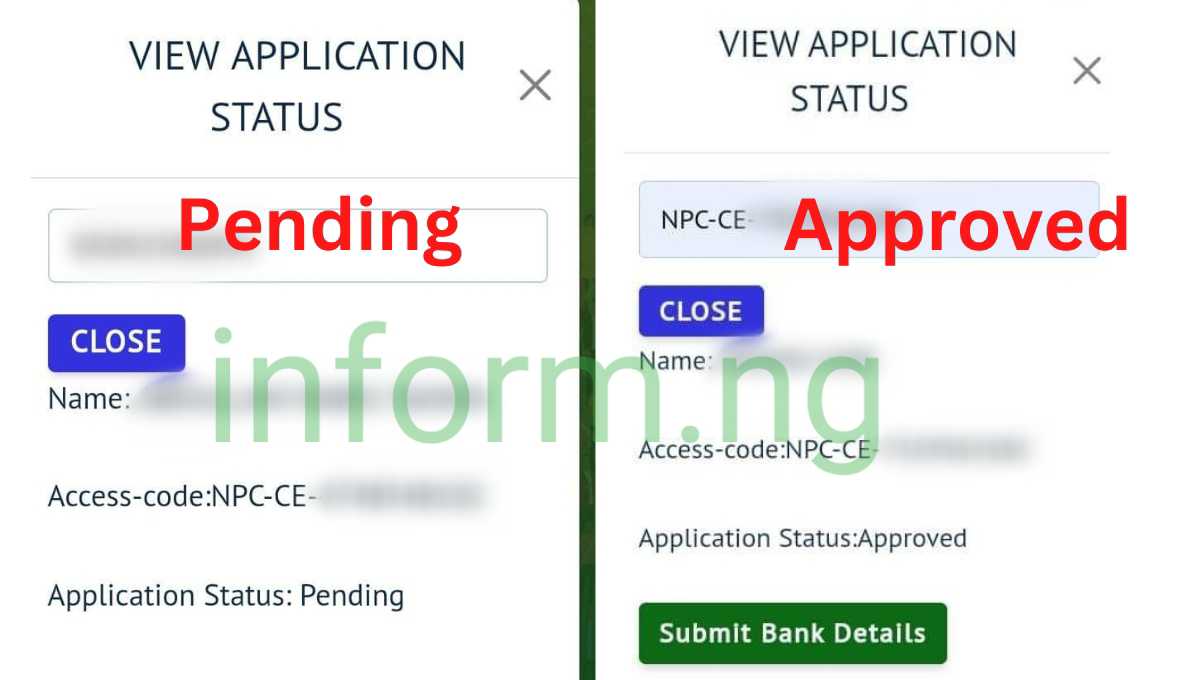 NPC pending application status questions answered