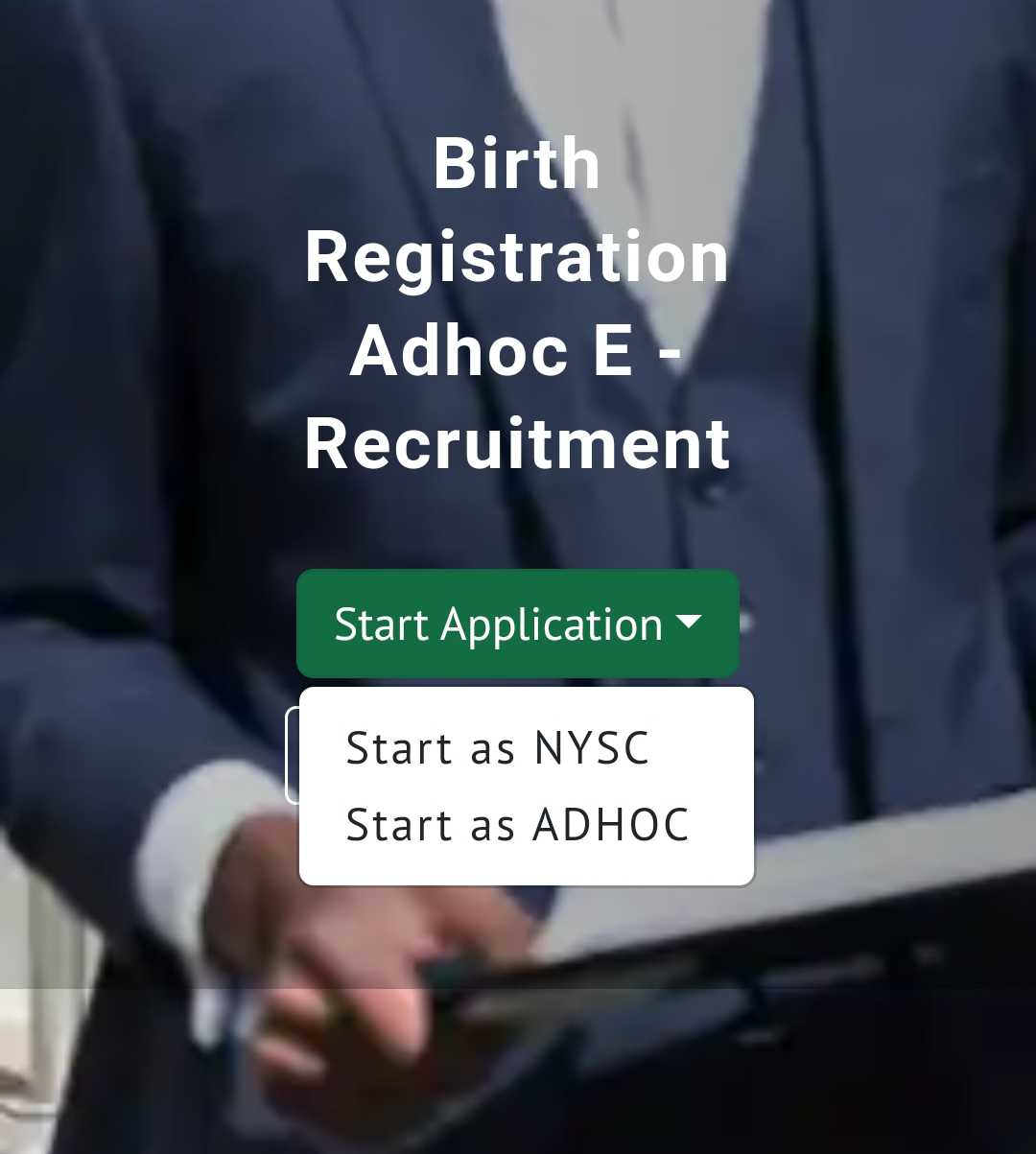 How To Apply For NPC Birth Registration AdHoc Staff Recruitment