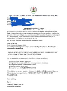 Immigration list of successful applicants 2023 has been officially released by the CDCFIB, responsible for recruitment. Check for your name now.