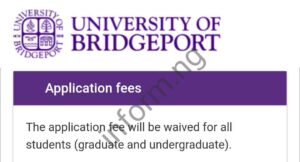 university in USA without application fee