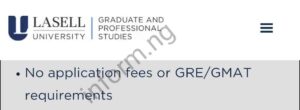 The list of universities in USA with with no application fee