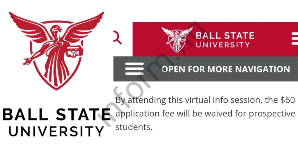 You will only receive the Ball State University application fee waiver 2024 when you attend the information session, which will be held online on Zoom.