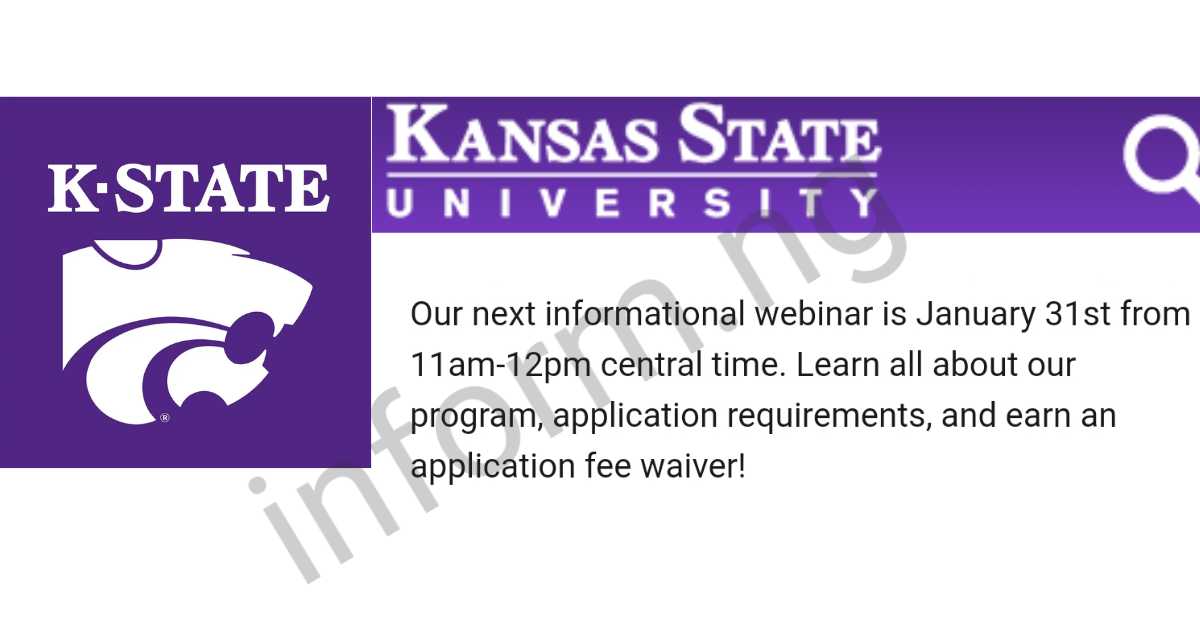 Kansas State University Application Fee Waiver 2024 [Latest]