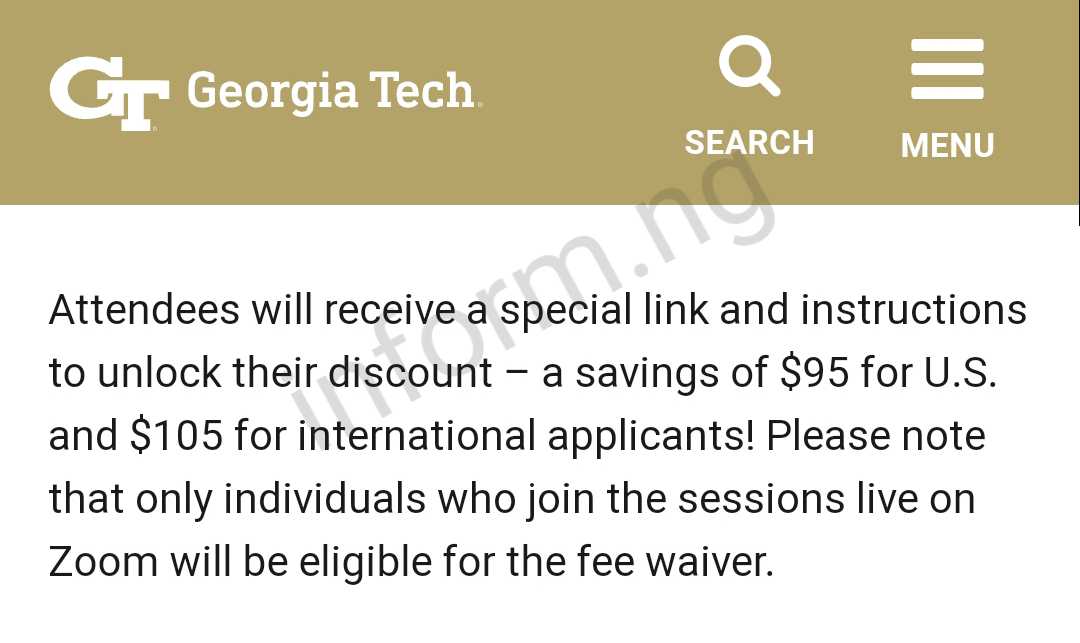 Tech Application Fee Waiver 2024 [Updated]