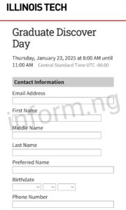 You will only receive the Illinois Tech application waiver 2025 when you attend the virtual information session.