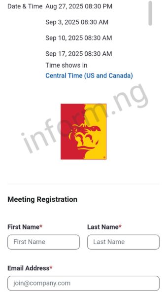You will only receive the Pittsburg State University application waiver 2026 when you attend any of the Wednesday Webinar Series.