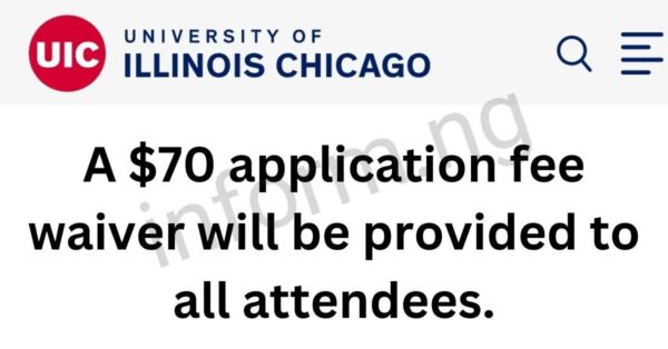 You will only receive the University of Illinois Chicago application waiver 2026 when you attend any of the graduate information sessions.